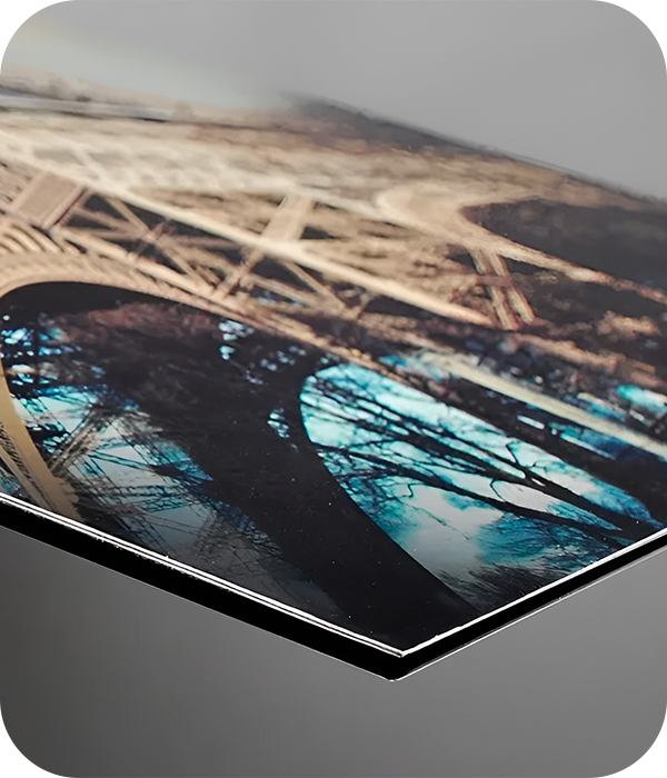 УФ печать на композите